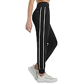 baleaf Women's Fleece Lined Joggers Pants Winter Warm Water Resistant High Waisted Running Hiking Thermal Zipper Pockets