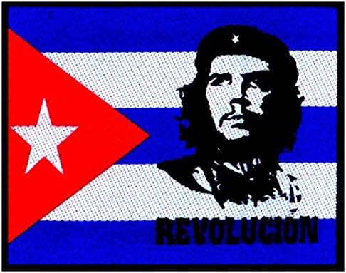 che Guevara Revolucion Patch 4x2 inch