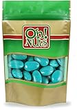 Teal Aqua Blue Jordan Almonds 2 Pound Bag - Oh! Nuts