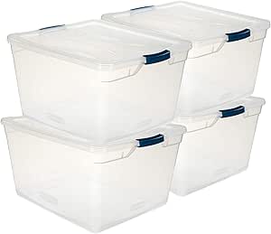 71 quart storage container