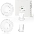 TOVVILD Duckbill Valves Silicone Diaphragm Compatible with Momcozy V1/V2 Breast Pump, Replacement Pump Parts Accessories Compatible for V1/V2 Momcozy, 4PCS