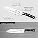 Chef Knife, Santoku Knife,SHANZU Santoku Chef Knife 7 Inch High Carbon German Steel Chef Kitchen Knife with Gift Box