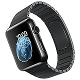 LDFAS Stainless Steel Link Bracelet for Apple Watch, 38mm - Space Black