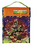 Zak! Designs Insulated Lunch Bag with Velcro Closure featuring Teenage Mutant Ninja Turtles, Reusable and BPA-free