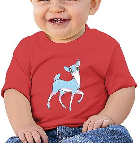 LBGTQ Deer Babys Boy Girl's Short Sleeves Shirts ColorNameShirts 6 M Tee