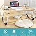 Laptop Desk, Astory Portable Laptop Bed Tray Table Notebook Stand Reading Holder with Foldable Legs & Cup Slot for Eating Breakfast, Reading Book, Watching Movie on Bed/Couch/Sofa (Golden)thumb 2