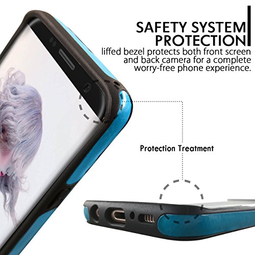 image for Galaxy S8 Plus Cases,Magnetic Detachable Lanyard Wallet Case with [8 C