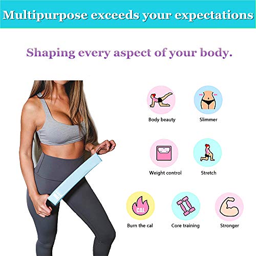KIKOMO Resistance Loop Bands Anti Slip, Resistance Exercise Bands Set of 4, Workout Booty Bands Fitness Bands for Physical Therapy, Rehab, Stretching, Home Fitness, Yoga and More - Thumbnail 3