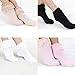 Weixinbuy Ladies Girls Vintage Lace Ruffle Frilly Ankle Socks White