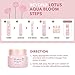ECO BEYOND Lotus Aqua Bloom Cream - Hyaluronic Acid Moisturizer To Help With Skin Elasticity and Facial Firming - Purifies, Smooths, Soothes, and Exfoliates - 55mL/1.86Oz
