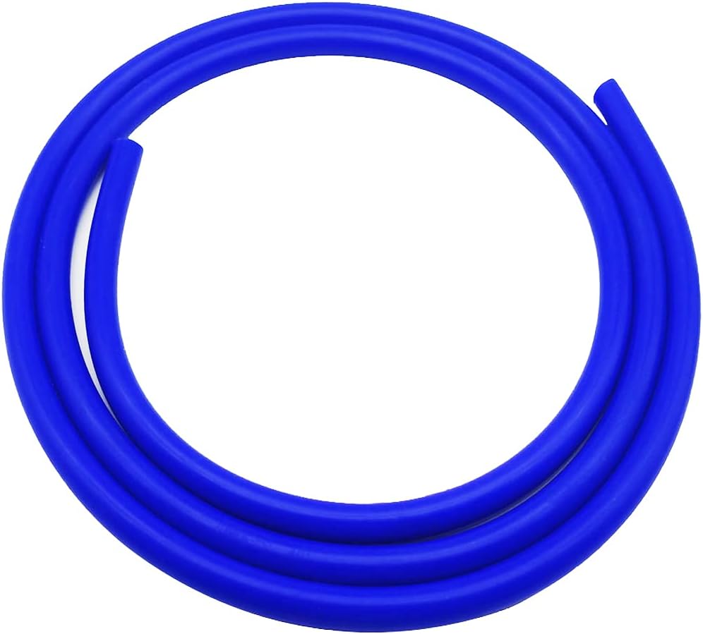 6.56 Feet High Temperature Silicone Vacuum Tubing Hose 1/8"(0.12") ID, Blue: Home Improvement