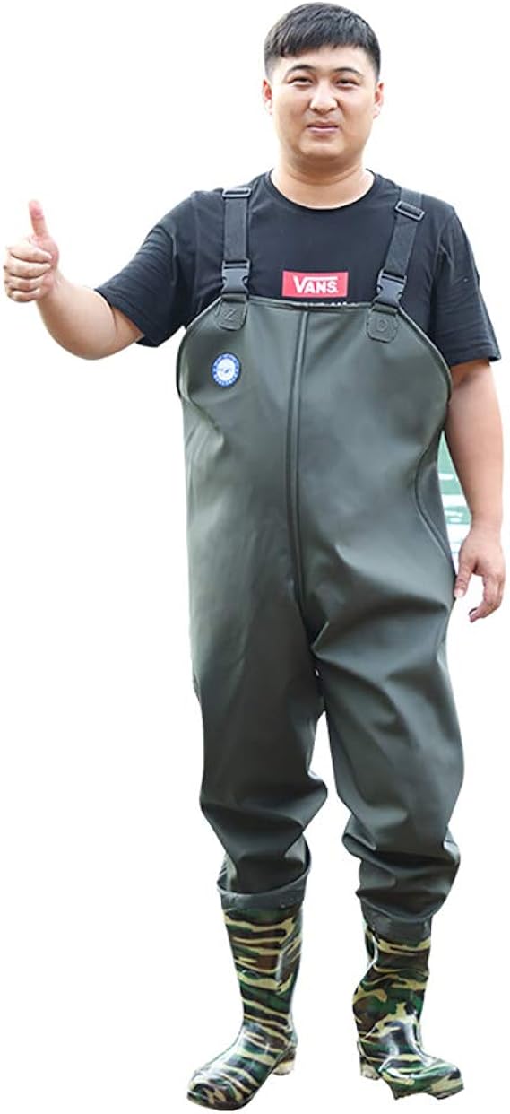 Trampolieri Da Pesca Kylebooker KB006 - Impermeabili, Traspiranti, Con Calza In Neoprene, Taglie M-XXL - Foto 3