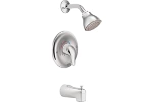 Moen TL183 Chateau Posi-Temp Shower and Tub Trim Kit, Chrome (Valve is not Included)
