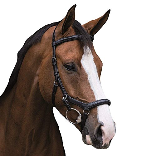 Rambo Horseware Micklem Competition Bridle, Black, Small Horse/Cob