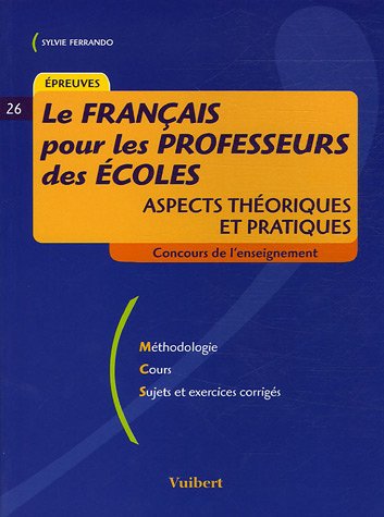 Le  français pour les professeurs des écoles