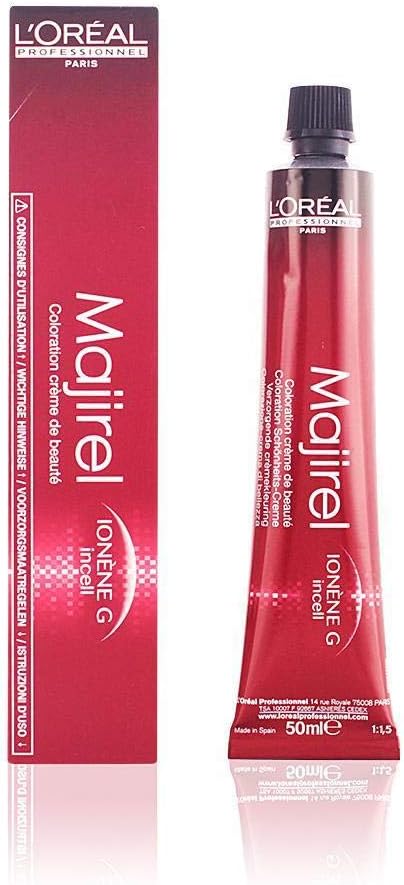 Loreal Majirel 6 1 Dark Ash Blonde Hair Colour Tint 50ml Tube By