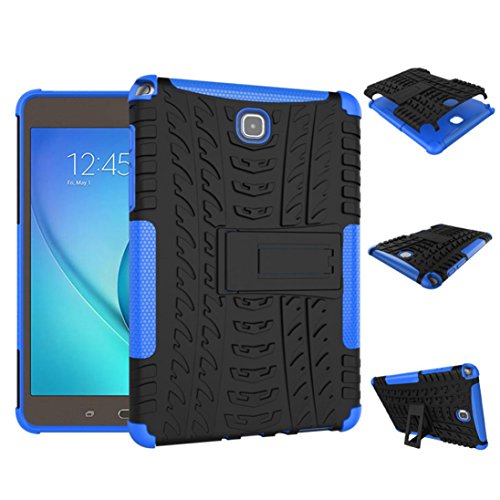 Samsung Galaxy Tab A 8.0inch SM-T350 Case, DDLBiz(TM) Hybrid Kickstand Hard Case Cover For Samsung Galaxy Tab A 8.0inch SM-T350 (Samsung Galaxy Tab A 8.0inch SM-T350, Blue)