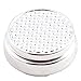 H&H HJ Men's Jewelry Round Button Cover Substitute to Traditional Cuff Links Color Silver Plating