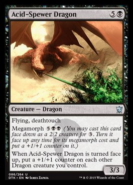 Magic: the Gathering - Acid-Spewer Dragon (086/264) - Dragons of Tarkir
