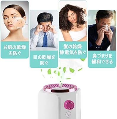 Mua Handic令和19進化版 加湿器 卓上 超音波式 15時間連続加湿 調整可能スプレー超静音 車用加湿器 七色ledライト 部屋 オフィス 除菌 乾燥対策 花粉症対策 300ml Tren Amazon Nhật Chinh Hang Fado