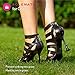 Solemates High Heel Protectors (Black, Classic) Stoppers - Stops Sinking into Grass Protector for Heels and Designer Shoes