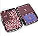 Yuhan Pretty Packing Cubes Set Travel Luggage Organizers Bags Cubes & Pouches