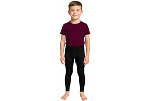 ROAR-INT Kids MMA Leggings Athletic Pants BJJ Spats Kid Compression Leggings Base Layer Jiu Jitsu Spats