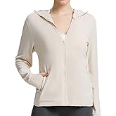 Tesuwel Women's UPF 50+ Sun Protection Jacket Cooling Hooded SPF Shirt Long Sleeve UV Clothing for Hiking Golf Outdoor