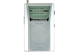 LIJIANI Pocket Radio AM FM Transistor Powered by AA Battery with Best Reception