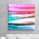 Colorful Pink And Blue Fine Art Print Salon Ideas Soft Pink