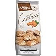 Mantova Cantucci with Almonds, 7 oz. (Pack of 2), Product of Italy, Traditional, Twice-Baked, Crunchy Biscotti, Sweet, Nutty, Crumbly Cookies Perfect as Breakfast, Snack and Dessert, Pairs well with Coffee, Tea, Chai, Cappuccino, Latte, Macchiato, Vin Santo, Vegan-Friendly, No Artificial Coloring or Preservatives