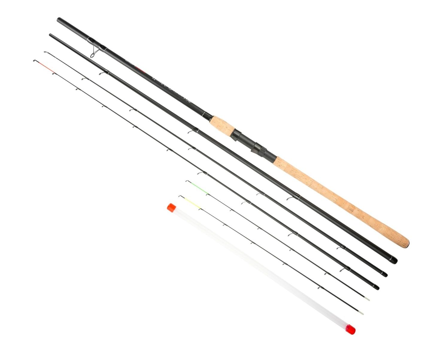 Fishzone Classic Float and Feeder fishing rod 11ft (3 to 7lb lines) Dual Purpose Fishing Rod. Float top and feeder top 3 push in quiver tips