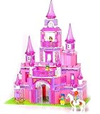 Princess Pink Castle - Build it yourself - Building Blocks - 472pcs