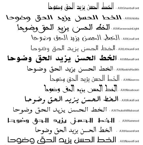Arabic Fonts Collection Cd 1 And 2 Bundle For Mac 100 Arabic Import It All
