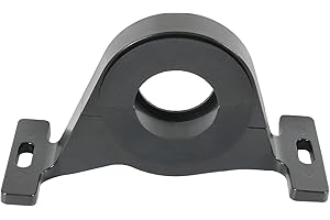 Rimamoka Center Bearing Support Solution Replacement for 2015+ Dodge Charger/Challenger/300 ScatPack Hellcat 394 RWD and AWD V6 and V8 All Trims, Black