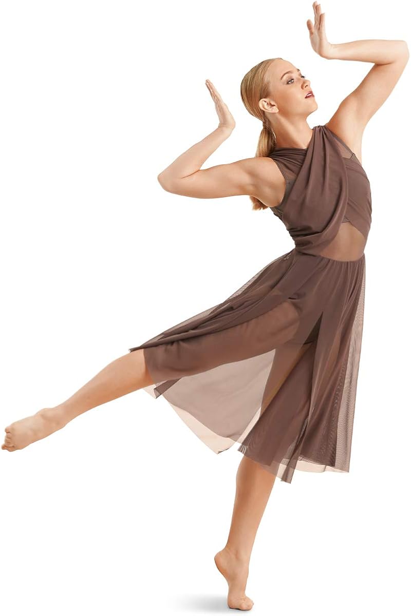 balera mesh wrap dress