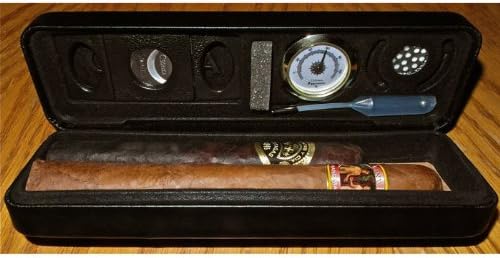 Csonka Accessorized Pocket Travel Cigar Humidor Case