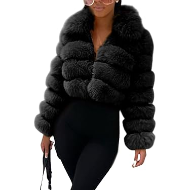 Amazon Best Sellers: Best Women's Fur & Faux Fur Jackets & Coats