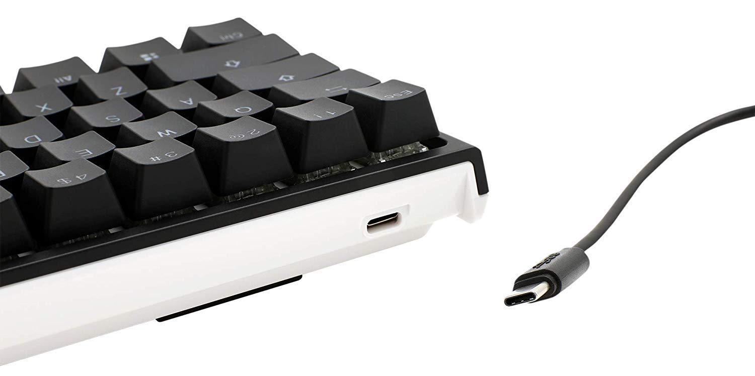 Gaming Keyboards Cherry Mx Brown Ducky One 2 Mini Rgb Led 60 Double Shot Pbt Mechanical Keyboard Computers Accessories