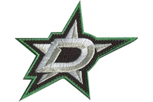 Hedi Dallas Stars Primary Logo Hook Hook Patch (Small) (V elcro Patch - NOT Iron On) (License Reseller) - by HEDiGEAR