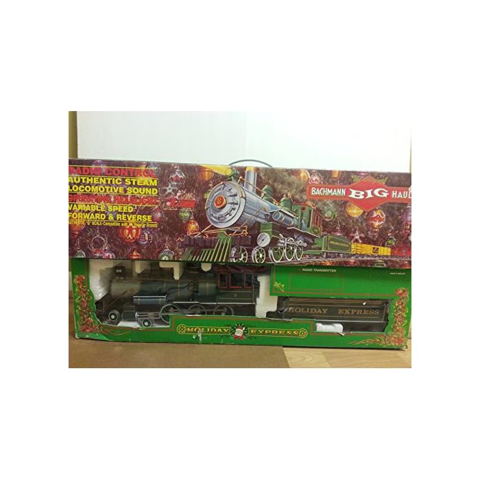 Buy Bachmann's Radio Control "G" Scale Big Hauler Holiday Express Train