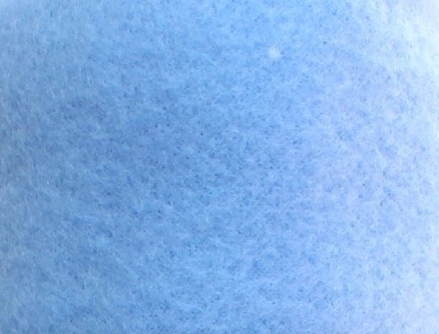 Soft Fleece Swaddling Baby Blanket 30x30 Inches by bogo Brands Solid Blue Color - Thumbnail 2