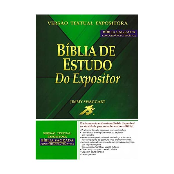 Bíblia De Estudo Do Expositor - Cor Preta