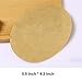 Beaulegan Repair Patches - 4 PCS Elbow Knee Iron-on Velvet Patches, Oval & Khaki