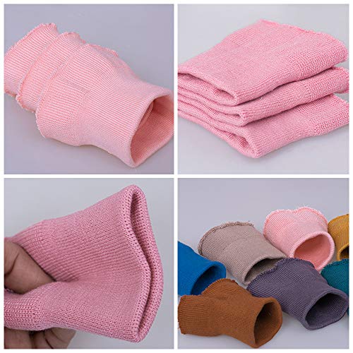 Tong Gu 1 Pair Cotton Stretch Knit Rib Cuff Trim Triming Fabric Sweater Jacket Sewing DIY - Thumbnail 6