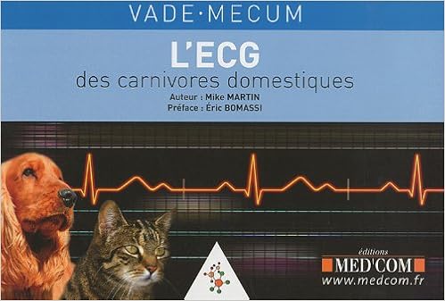 Amazon Fr Vade Mecum De L Ecg Des Carnivores Domestiques Martin Mike Bomassi Eric Almosni Le Sueur Florence Livres