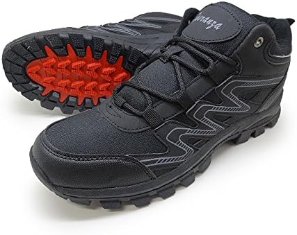 Amazon 防滑 防寒 メンズ アウトドア ブーツ Dhk004 26 0cm ブラック ハイキング トレッキングシューズ