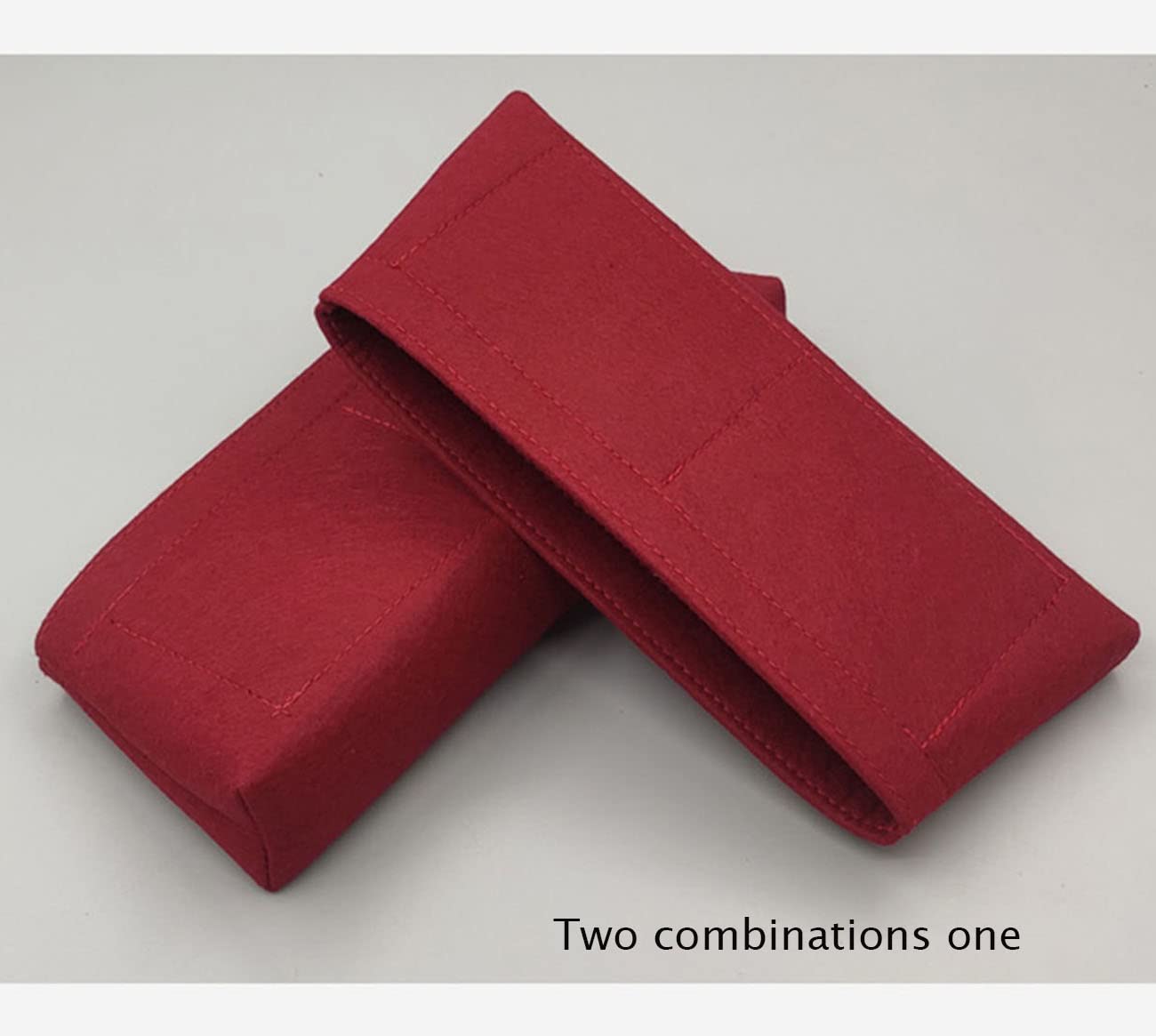 Lckaey Bag Organizer For coco handle small bag organizer Felt insert 2020Claret-S