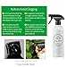 Kiloline Empty PET Plastic Spray Bottles (2-Pack) Refillable 17oz.Black Trigger Sprayer w/Mist/Stream/Off Settings Leakage-proof