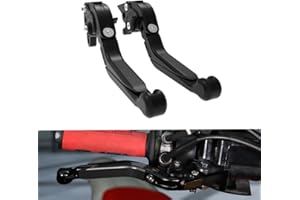 Mantt Adjustable Brake Clutch Lever Set Fit for CB500X CB500F CBR500R 2017-2021, Z125 MA Monkey CL500 2022-2023 Foldable Exte
